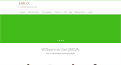 Desktop Screenshot of jariva.de